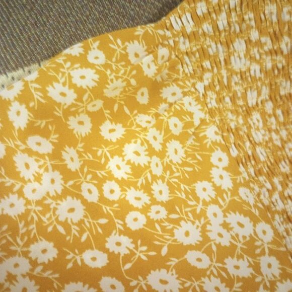 - Floral print tiered maxi dress with gathered elastic top & pleated short… - Picture 9 of 9